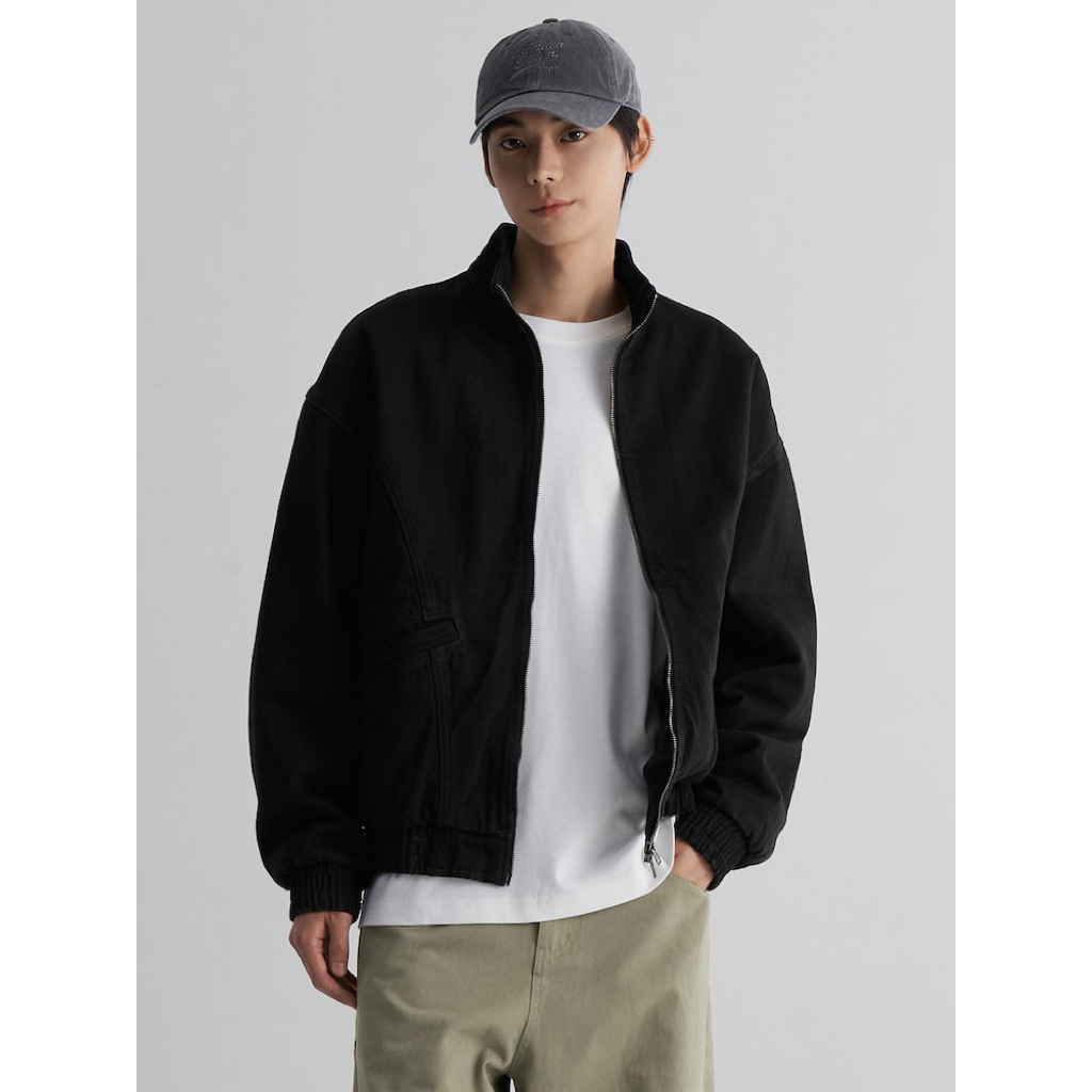 [SS25-8seconds] Áo khoác jeans nam chần bông