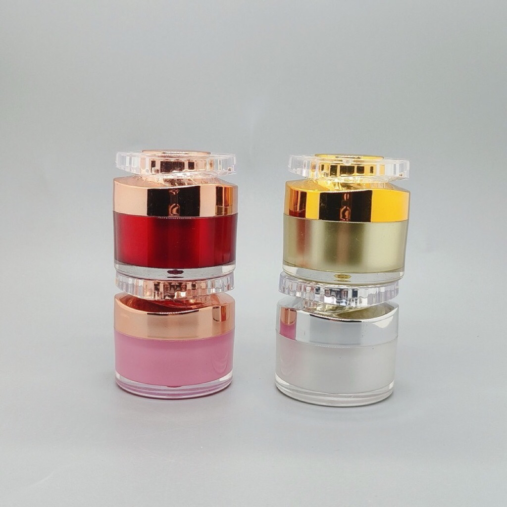 Hũ chiết Mỹ phẩm hũ trụ vàng 10G (shop có sẵn hũ vàng)