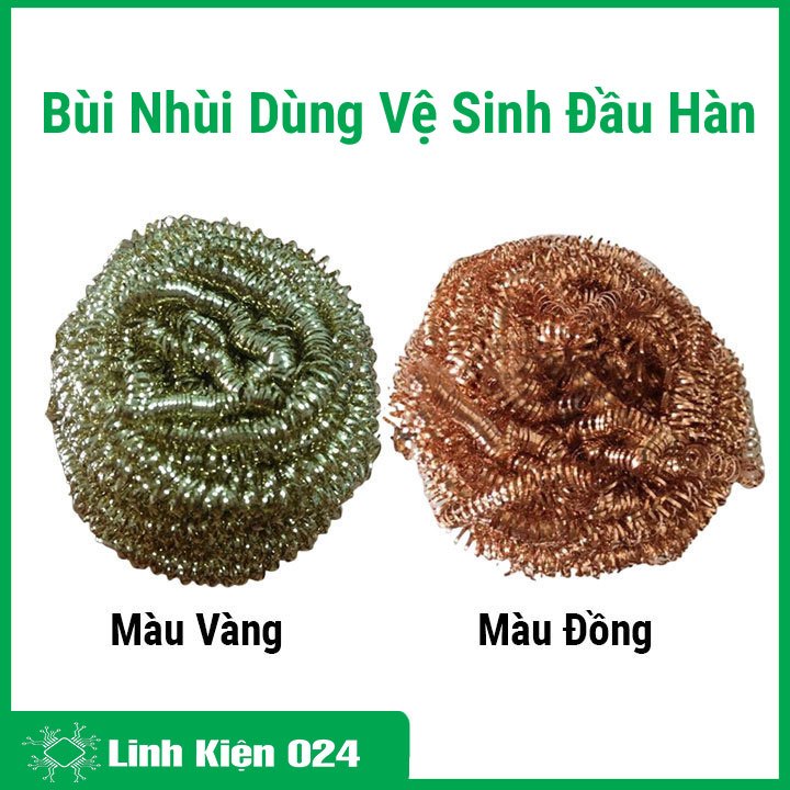 Bùi Nhùi Đồng Dùng Vệ Sinh Đầu Hàn