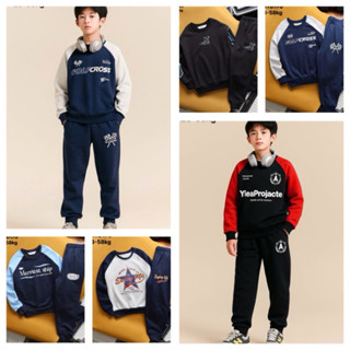  Set bộ nỉ da cá bé trai size đại đồ bộ cho bé trai chất nỉ da cá chân cua 23-58kg mã 146 