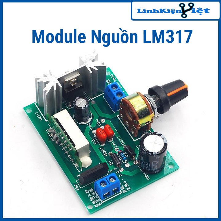 Module nguồn LM317 INPUT 3-30VDC/3-20VAC