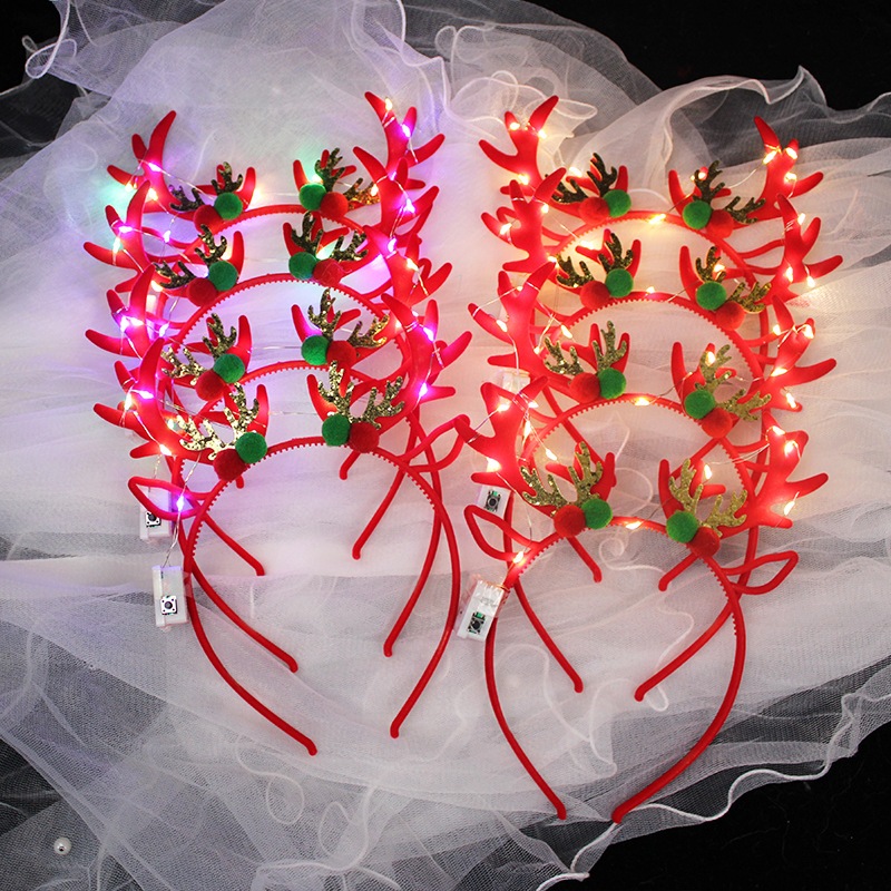 Bờm noel, cài tóc giáng sinh cho bé