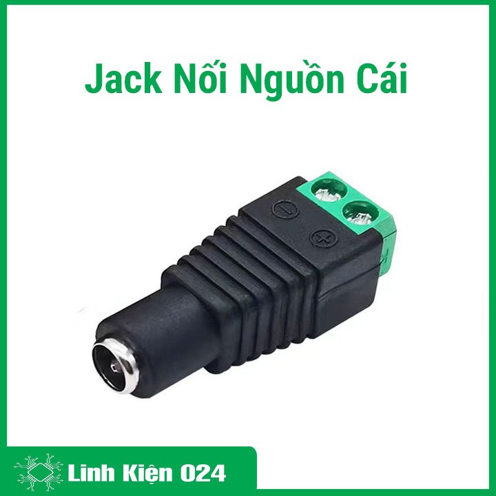 Jack Nối Nguồn 5.5*2.1mm - Cái