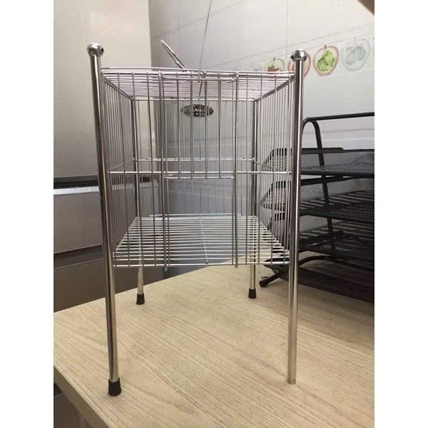 Lống tắm inox lồng tắm chim khuyên cao cấp inox 304 không rỉ giá rẻ