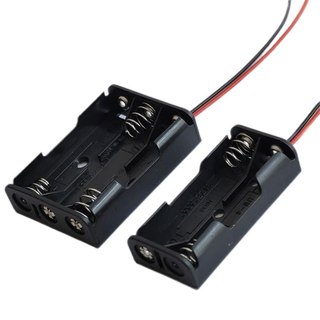 Đế Pin AA Không Nắp ( Đấu Nối Tiếp ) - 2 Pin