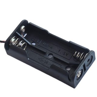 Đế Pin AA Không Nắp ( Đấu Nối Tiếp ) - 2 Pin