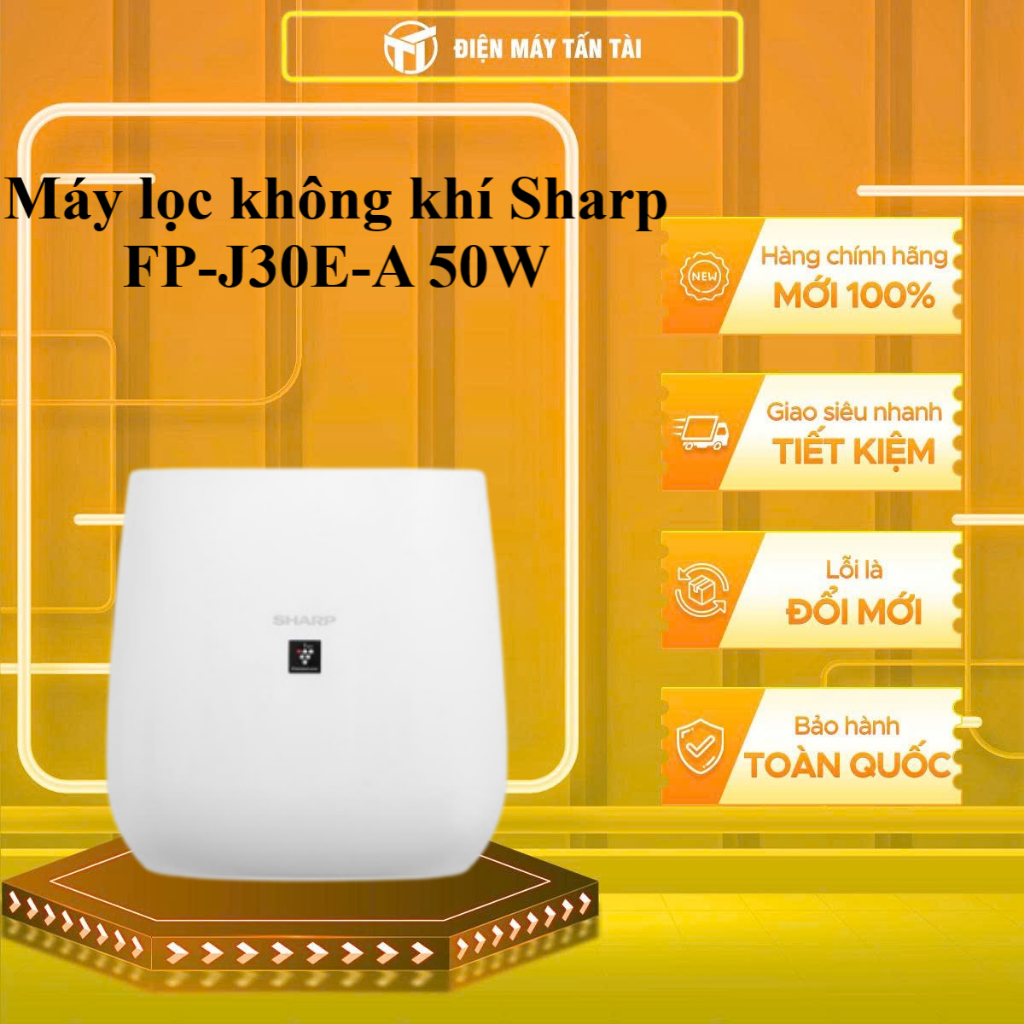 FP-J30E-A - Máy lọc không khí Sharp FP-J30E-A 50W - GIAO TOÀN QUỐC