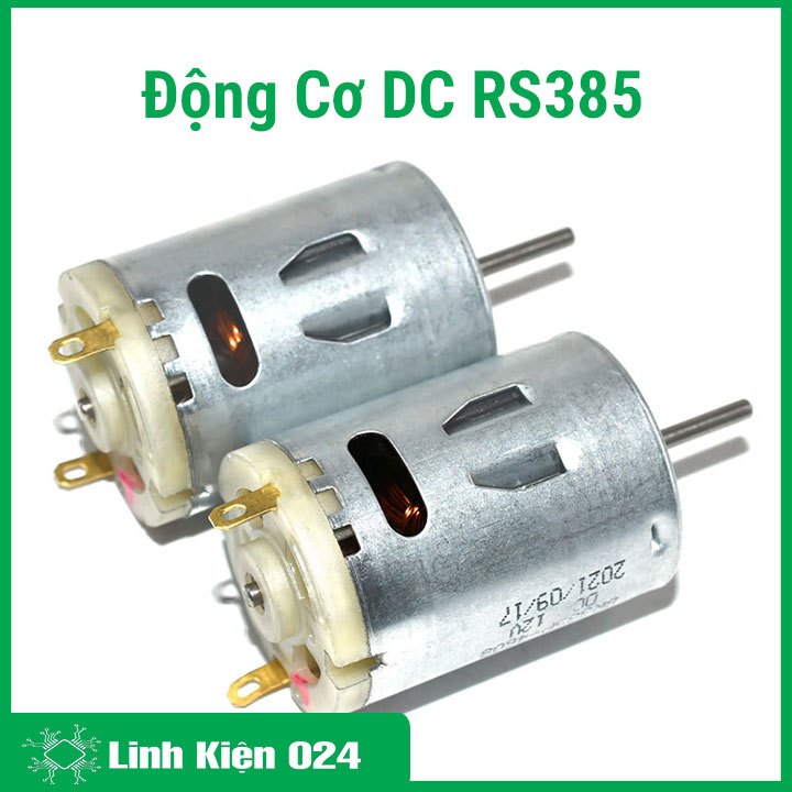 Động Cơ DC RS385 12-36VDC