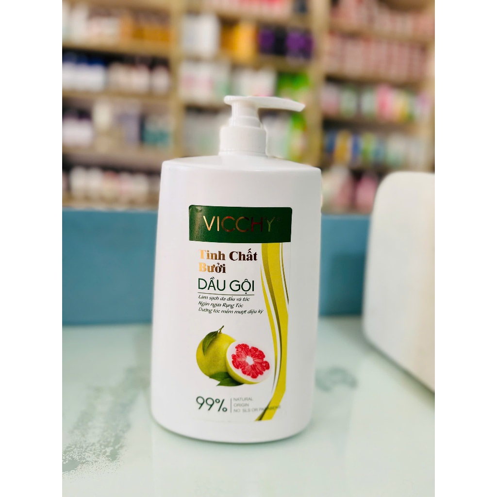 Dầu Gội Vicchy Bạc Hà - 1,4L