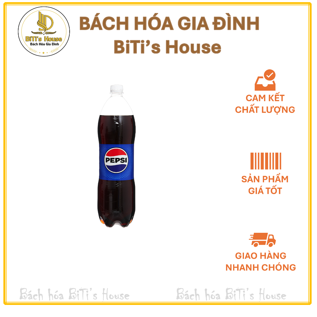Nước ngọt Pepsi Cola chai 1.5 lít