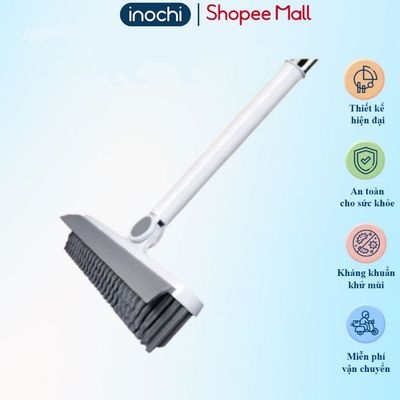 Cây chà sàn nhà tắm đa năng 2 trong 1, chổi cọ sàn và gạt nước – Geraki