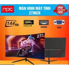 Màn Hình NPC 27Inch Cong 144Hz - Model MF270K-V - Bảo hành 36 tháng 