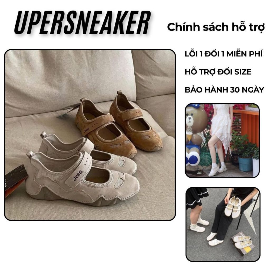 Giày Jeep Mary Jane Nữ, Giày Nữ Mary Jane Đủ Màu Phù Hợp Đi Học Đi Chơi Hot Trend || 20shoes_store