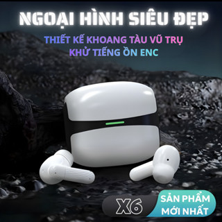 Tai Nghe Bluetooth X6 Âm Thanh Lớn Bass Mạnh Pin Khỏe