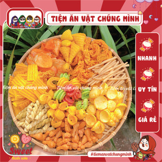  Snack Tá Lả Mix Vị Siêu Ngon Siêu Giòn Các Món Bim Bim Tá Lả HOT đồ ăn vặt 