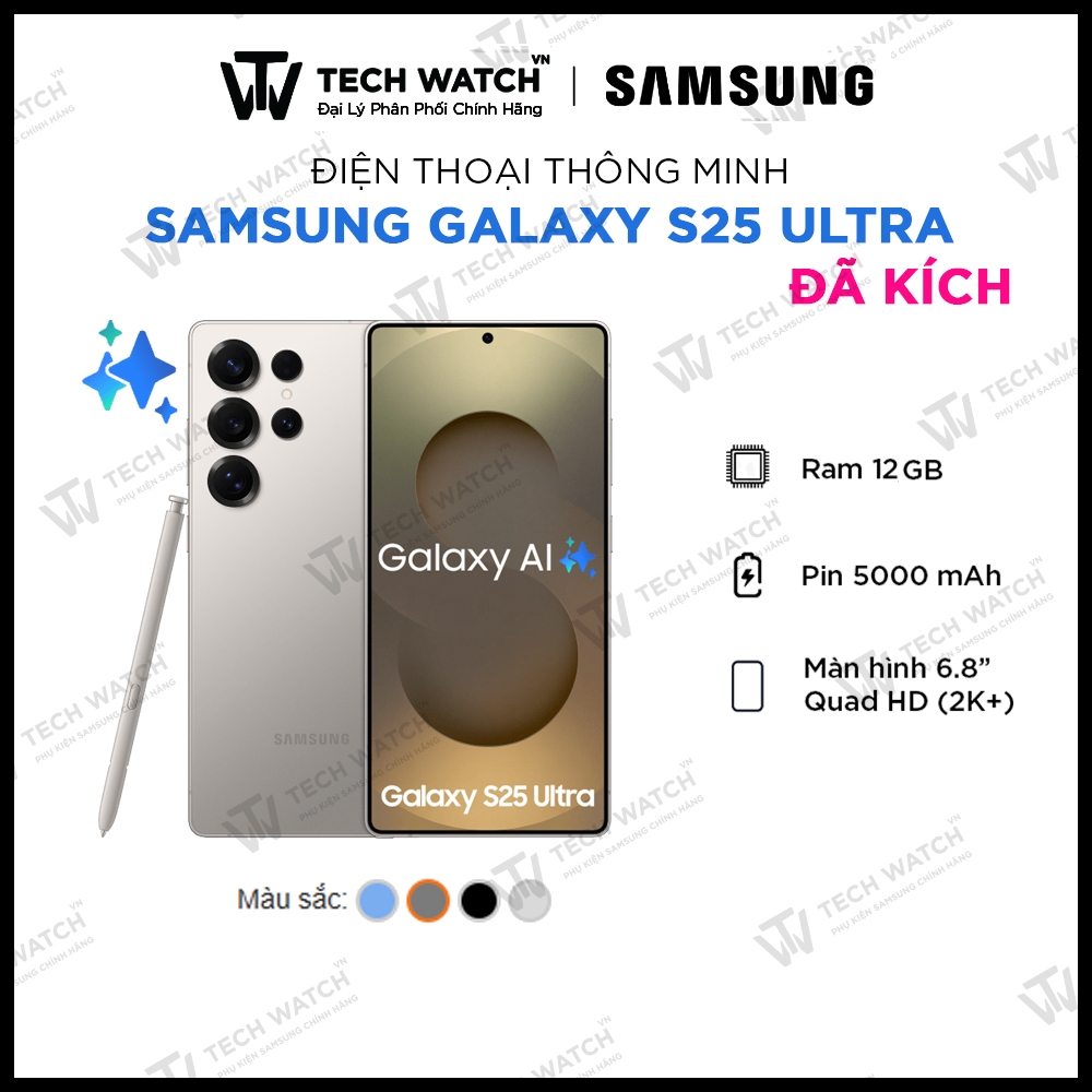 [ Galaxy S25 Ultra - GIAO NGAY ] - Điện Thoại Samsung Galaxy S25 Ultra 256GB