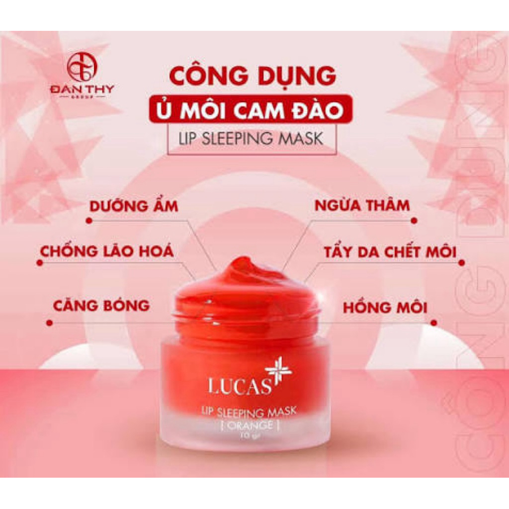 dưỡng ủ môi Danthy lucas