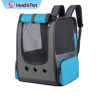  Balo Vận Chuyển Chó Mèo DÁNG ĐỨNG Size Lớn Chống Nắng Thoáng Mát Cho Thú Cứng Dưới 7kh Hoshi Pet BL07 