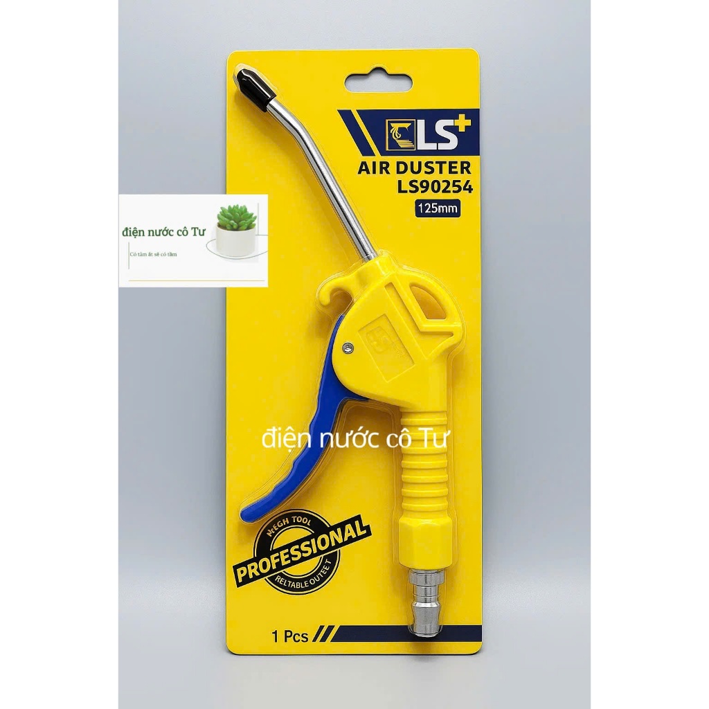 Súng xịt hơi nhựa ABS LS - đầu xịt dài 125mm