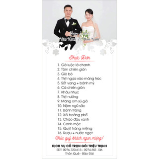 Combo 200 thực đơn k2store.lvn