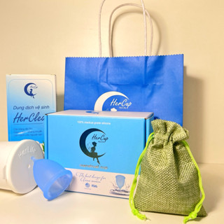  Cốc nguyệt san Hercup  có quà tặng siêu xịn  