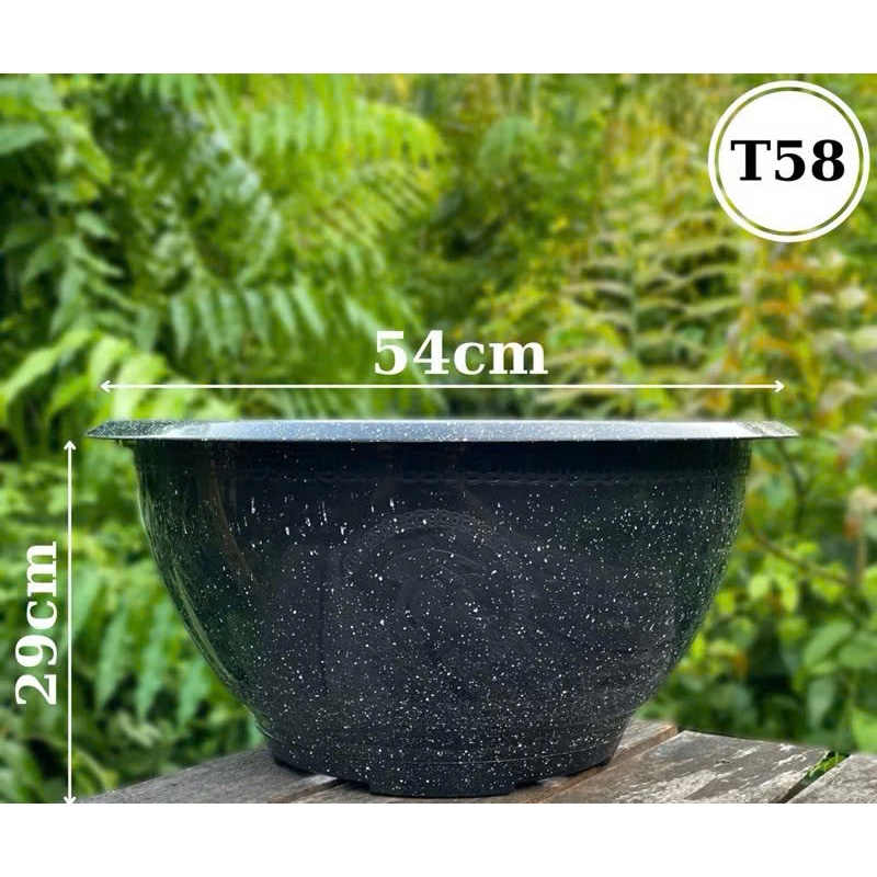 [Combo5 Cái] Chậu Nhựa Truyền Thống T58 (Loại Dày)