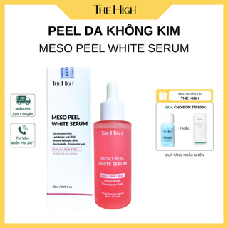  Serum Meso Peel The High Hỗ Trợ Trắng Da Căng Bóng Làm Sạch Sâu Hỗ Trợ Cải Thiện Mụn Đầu Đen 