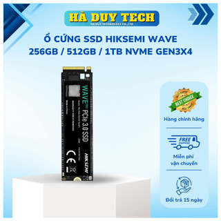  Ổ Cứng SSD HIKSEMI WAVE 256GB   512GB   1TB NVME GEN3x4 - Chính Hãng - BH 36th - Hà Duy Tech 