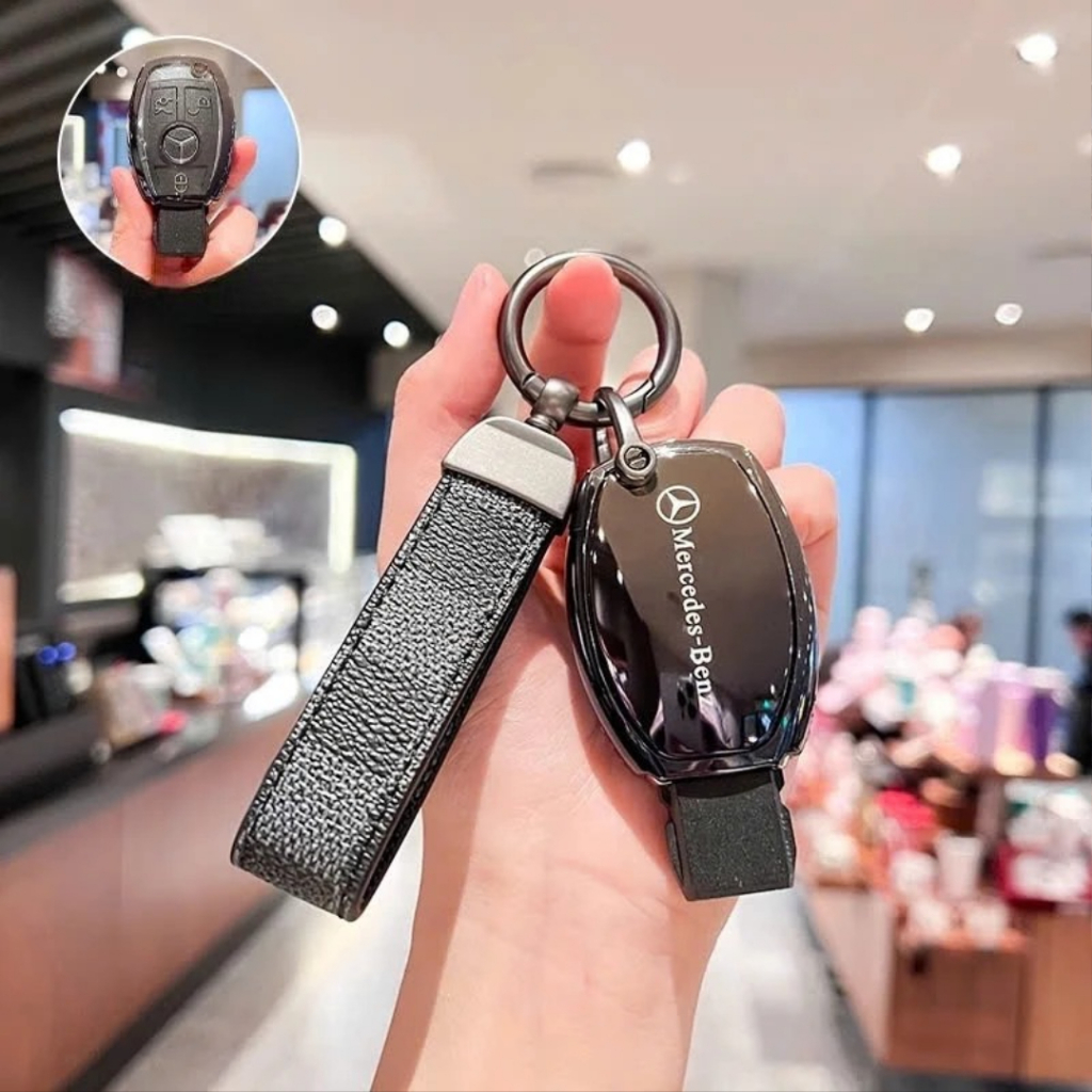Ốp chìa khóa xe OMBER mec benz: Mercedes-Benz, c300,c200, c250, ....bảo vệ khóa xe by pkotochat