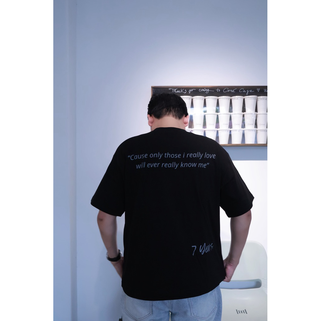 HORUS.STUDIO7 Áo Thun Boxy Nam, Nữ Thời Trang Phong Cách Hiện Đại Chất Liệu Mềm Mại (Studio) (7 year