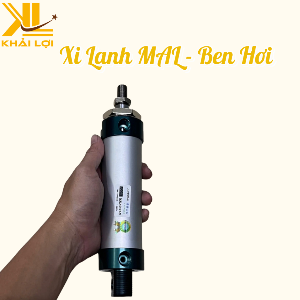 Xi Lanh MAL - Ben Hơi, Piston Khí Nén - Xy Lanh Tròn MAL JONGDAI - Xilanh