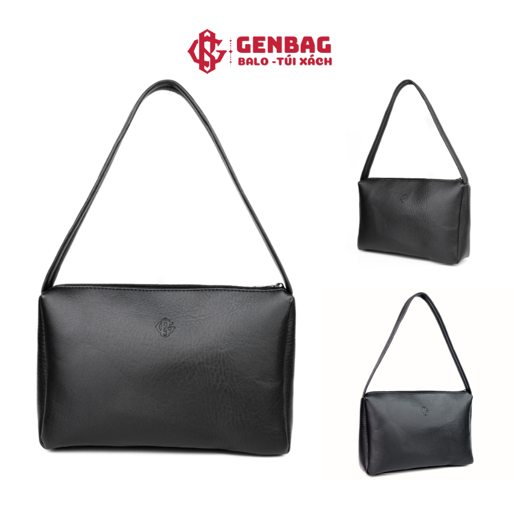 Túi xách nữ GENBAG kẹp nách da pu phong cách basic TX29