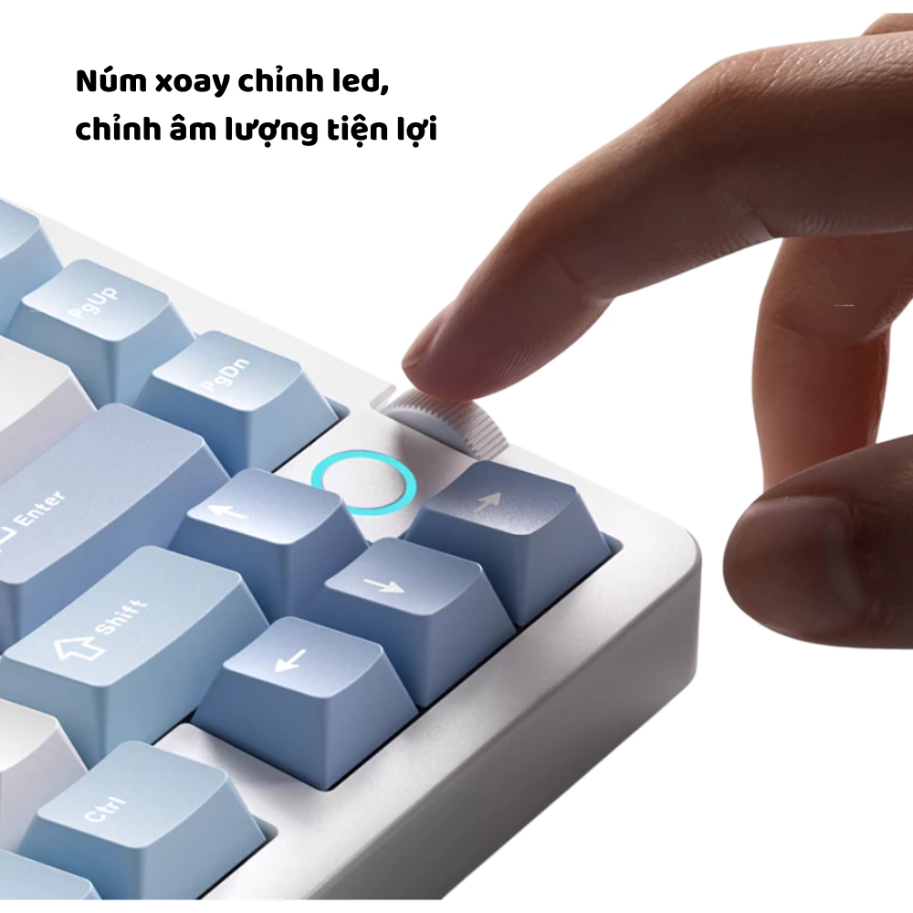 Bàn phím cơ không dây MCHOSE G75 V2 - 3 mode - Pin 10000mah - Led RGB - Gasket Mount - Mạch xuôi - Hotswap 5 pin | BigBuy360 - bigbuy360.vn