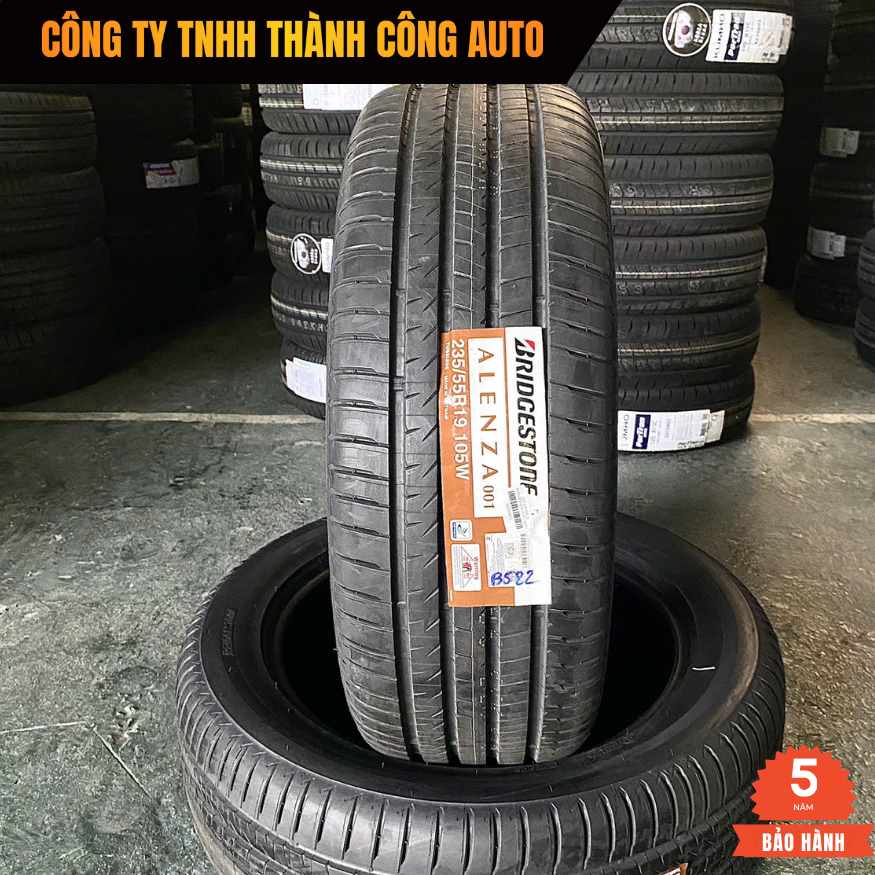 Lốp 235/55R19 BRIDGESTONE - Lốp Hyundai Santafe - Lốp 235 55 R19 siêu bền siêu êm chính hãng