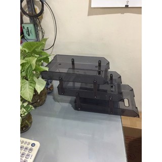 Kệ mica 3 tầng trượt TTM, Kệ 3 tầng mica, kệ 3 tầng trượt, kệ mica 2 tầng trượt