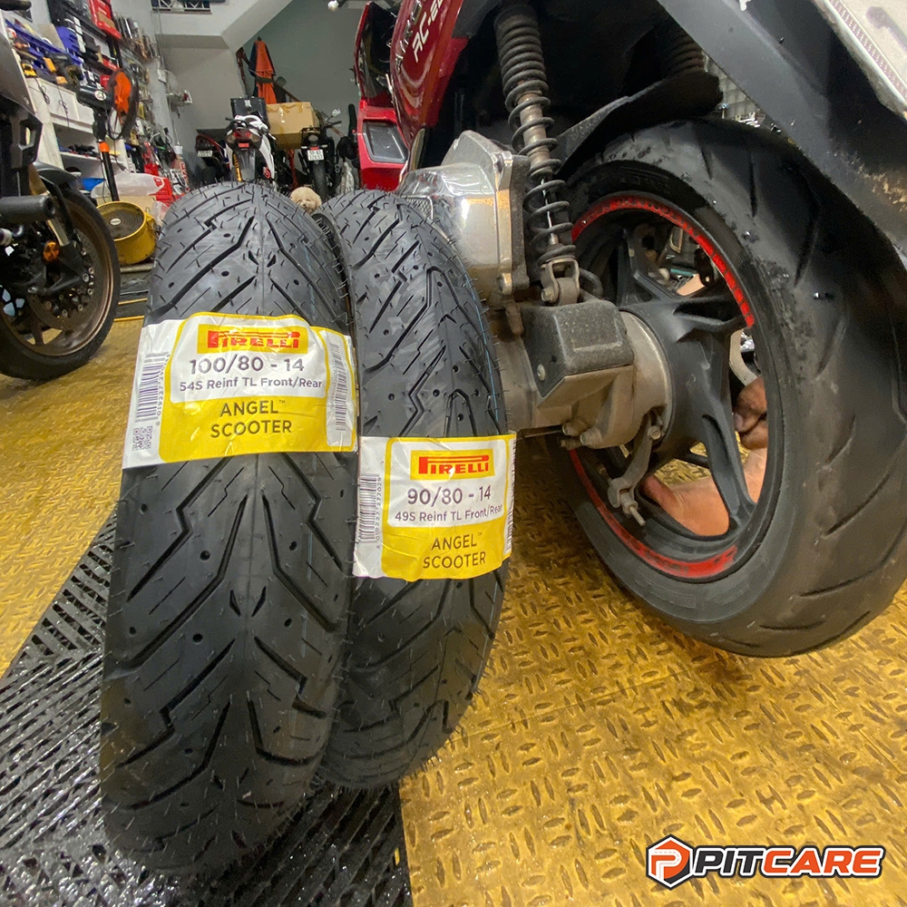 Lốp Xe AB150 Ab160 Pirelli Angel Scooter Chính Hãng Size Zin Bám Đường Tốt