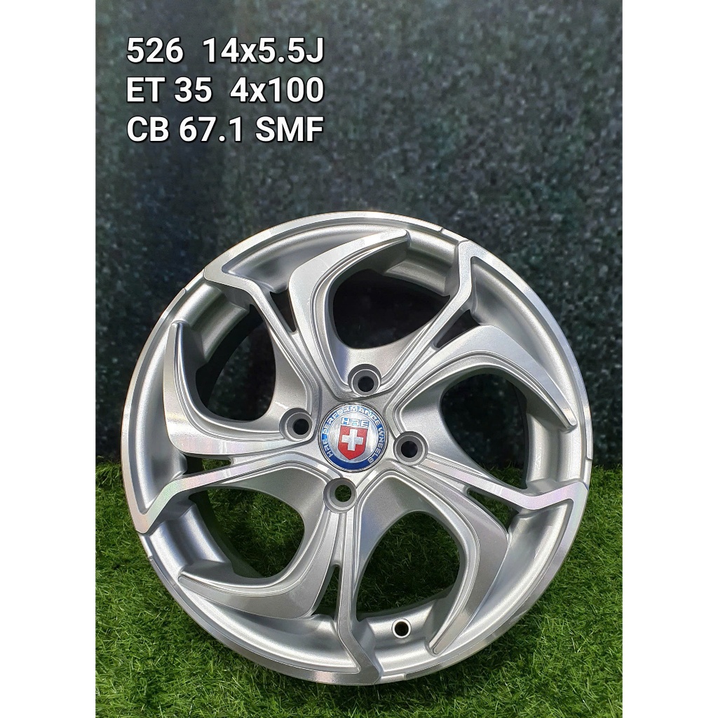 Bộ 04 mâm lazang đúc 14 inch 4 chấu cho Hyundai i10