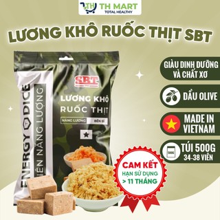  Lương Khô SBT Vị Ruốc Thịt Loại 1kg 65-70 Viên Cung Cấp Năng Lượng Nhanh Chóng 