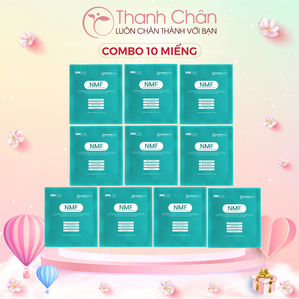 (COMBO 10 MIẾNG) Mặt nạ MD Care NMF Skin Protection Premium Mask
