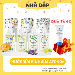  Nước rửa bình Atono2 thuần chay nước rửa bình sữa chén bát đậm đặc Hàn Quốc - Nhà Bắp Store 