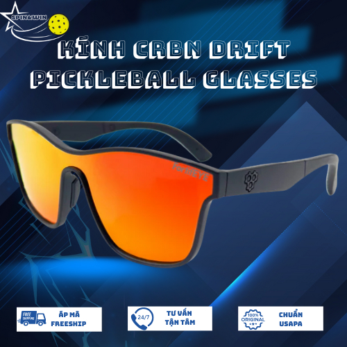 Kính Pickleball CRBN Drift Cao Cấp – Bảo Vệ Mắt, Chống Tia UV, Tròng HD Siêu Nét