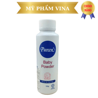 Phấn rôm dịu nhẹ Pureen cho bé 100g