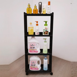  Kệ Hẹp Di Động 3 4 Tầng Cozy Home Có Bánh Xe – Kệ Nhựa Để Đồ Nhà Tắm Nhà Bếp Kệ Góc Hẹp 15cm 