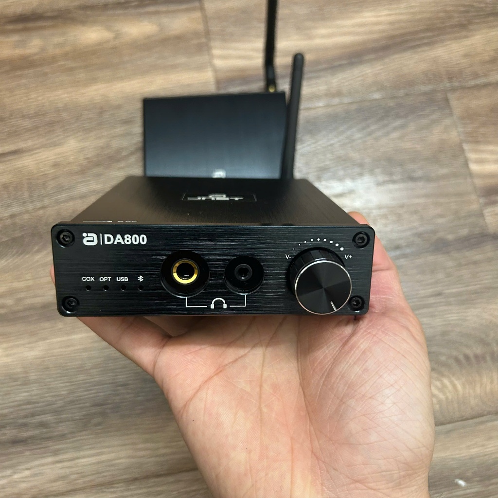 “JNET DAC DA800 – Giải Mã Âm Thanh Cao Cấp 32Bit/384kHz DSD256 | Bluetooth 5.1