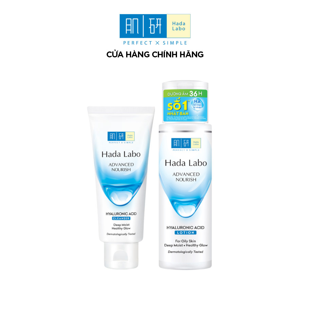 [VB] Combo sạch sâu dịu nhẹ, dưỡng ẩm nhanh chóng: Sữa rửa mặt Advanced Nourish 80g + Nước dưỡng ẩm 170ml (da dầu) | BigBuy360 - bigbuy360.vn