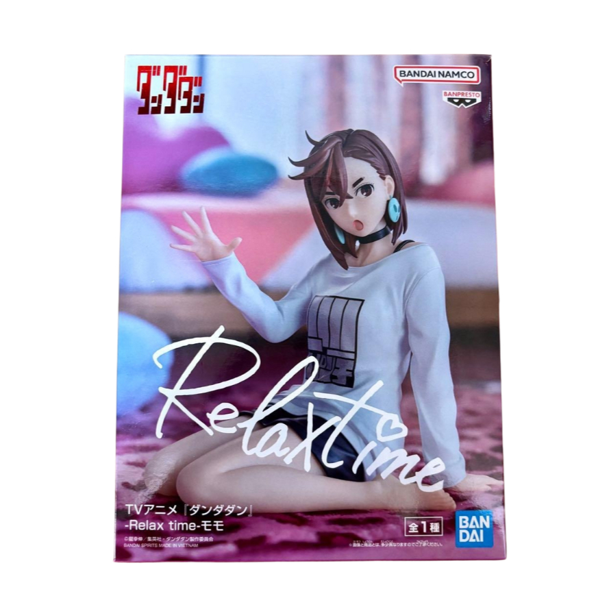 Banpresto Dandadan Relax time Momo Figure Japan Oakrun Aira Jiji Turbo Granny