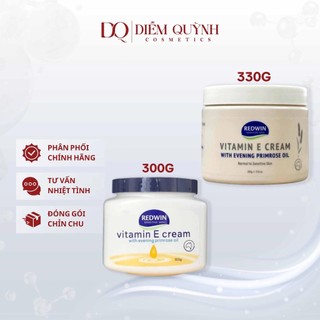  Kem dưỡng da mềm mịn REDWIN Vitamin E Cream 300g Úc 