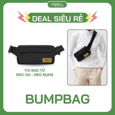 Túi Đeo Chéo Nam Nữ Nhỏ Gọn Smart Bumpbag Đeo Bụng Đi Tập Thể Dục Đi Chơi | M Studio