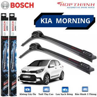  BỘ GẠT MƯA XE KIA MORNING BOSCH CHÍNH HÃNG   AEROTWIN-CLEAR ADVANTAGE   