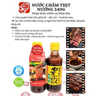 Nước Chấm Thịt Nướng 240g (100% hàng Nhật)